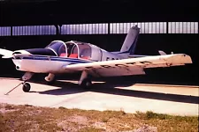 SOCATA RALLYE Aircraft - Vintage 35mm SLIDE (c1970)