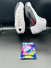 2024 Air Jordan 12 Retro Taxi Flip White/Red-Black Men Sneakers