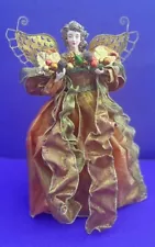 Christmas divine grapes angel Gold Wing tree topper resin head/wings/hands SALE!