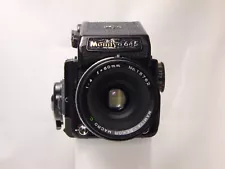 Mamiya m645 1000s with AE Prism Finder and Sekor Macro C 80mm f/4 Lens