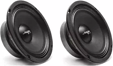 2x Pro Car Audio Speakers Midrange Loudspeaker 300 Watt 6.5 Inch 1.5" Coil 4 Ohm