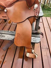 American roping saddle