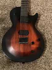 Custom made Red Les Paul Copy Electric Guitar with Case