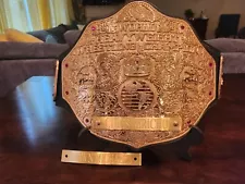 WWE BIG GOLD WORLD HEAVYWEIGHT CHAMPIONSHIP BELT