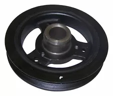 Crown Automotive - Metal Black Harmonic Balancer - 33002879AB (For: 1997 Jeep Wrangler)