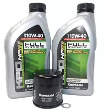 2006-2022 Kawasaki Ninja 650 650R EX650 OEM Full Synthetic Oil Change Kit KAW112 (For: Kawasaki Ninja 650R)