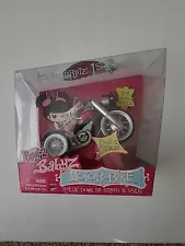 Bratz Babyz 5" Doll Motor Bike Black w/ Hot Pink Flames 3-Wheel Motorcycle - NEW