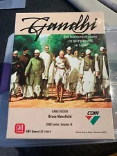 GMT Games Gandhi The Decolonization of British India COIN Series Unpunched