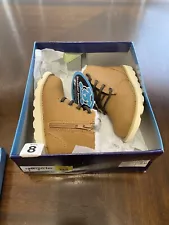 Buster Brown “Russell” Tan Toddler Boots Size 8