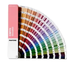 Pantone CMYK Color Guides Uncoated Book Only GP5101C For Printing 4 Colors