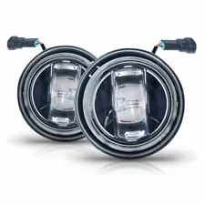 Freightliner Columbia Fog Lights LED for 2000-2015, Pair Set (For: 2003 Freightliner Columbia)