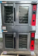 VULCAN FULL SIZE CONVECTION OVEN VC6GD BAKER DEPTH DOUBLE GAS OVEN