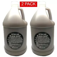 1 Gallon Jugs of African Liquid Black Soap I Have 20 Sets For Sale.