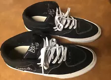 Vans Half Cab Black Size 11 Mens (Caballero, waffle, skateboard, mid, pro)