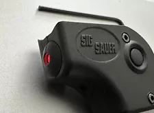 Sig Sauer P238/P938 Red Trigger Guard Laser Preowned Excellent Condition