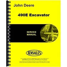 John Deere 490E Excavator Service Repair Manual