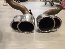 Porsche 911 X50 Quad Exhaust Tips C4S Turbo (996)