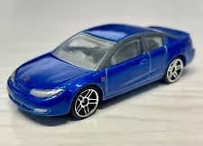 Hot Wheels Saturn ION Quad Coupe 2002 New York Auto Show Exclusive LOOSE Blue