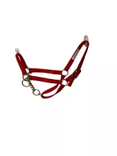 Yearling, Calf Halter Double Ply Hand Made Brass Chain Adjustment