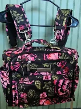 JuJuBe BFF Diaper Bag Crossbody Backpack Smart Pockets Multicolor Large EUC