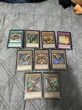 Yugioh 9 Card Exodia Set! YGLD 1st Edition Set