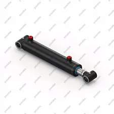 1.5" Bore, 8" Stroke, Hydraulic Welded Cylinder - Cross Tube