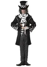 Men's Alice in Wonderland Dark Mad Hatter Costume PLUS SIZE PL (Used)