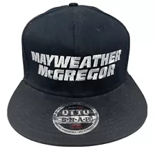 Floyd Mayweather vs Conor McGregor 8/26/17 Boxing Fight Snapback Hat Cap