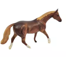 1 Ariat Stock Show Breyer Reeves Quarter Horse Limited Edition Chestnut Brown