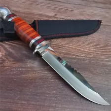 A knife with a high-quality steel blade and for hunting survival.