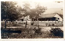 1919 CATAWBA SANATORIUM VA - RPPC - View of Building marked "X" for Quarantine?