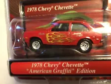 MOTORMAX 1:64-scale 1978 CHEVROLET CHEVETTE red "American Grafitti" release