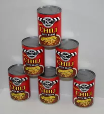 6X Steak 'n Shake Chili with Beans 6 Cans 10 oz each sell by 2026 60 oz. total