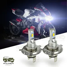 For SYM Symba SS Trike 117XA Motorcycle LED Headlight Kit H4 6000K White Bulbs