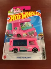 2022 Hot Wheels Barbie Dream Camper - HW Metro 7/10 #56/250 Barbie Pink