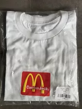 Travis Scott Cactus Jack X McDonald’s Sesame T-shirt White Size Small