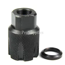 NEW! Compact Low Concussion 1/2x28 Muzzle Brake Compensator .223/556