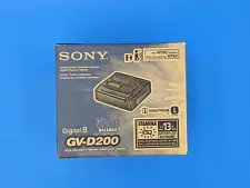 Never Used Digital 8mm Video Walkman - NTSC - Video Transfer (GV-D200)