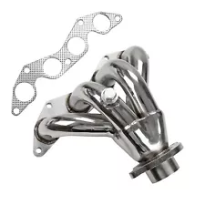 Stainless Race Manifold Header For Honda Civic EX 2001-2005 1.7L SOHC D17A2