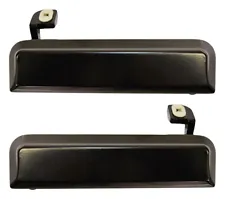 NEW Outside Door Handles Set Black Metal for 79-93 Mustang Thunderbird Crown Vic