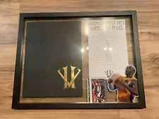 Kobe Bryant Retirement Letter/Poem (framed)