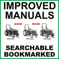 John Deere 4200 4300 4400 Compact Utility Tractor Service Repair Manual TM1677