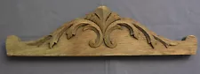 FINE ANTIQUE CARVED OAK CROWN FOR DRESSER BUFFET CHINA CABINET 1890-1900 (3)