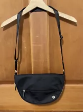 Lululemon Women's All Night Festival Nylon Bag 5L Gold Logo