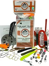 Vigilant Trails Pre-Packed Survival Fishing Kit | Stage 3