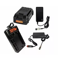 Mile Marker Rhino Pull 1000 Portable Electric Winch Power Battery Charging Kit