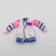 Lol Surprise Omg Clothing Pink White Jacket Coat for 9" doll