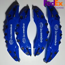 4 pcs Blue Caliper Covers Universal Disc Brake Caliper Cover