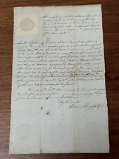 1798 Fayette County OH Court Bill Of Sale For The Estate Of Joseph Fofset JD