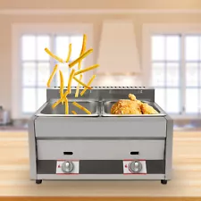 2-Pan Propane Gas Food Warmer Restaurant Tabletop Desktop Countertop Steam Table